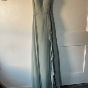 Azazie Women's Bridesmaid Dress in Sage Green